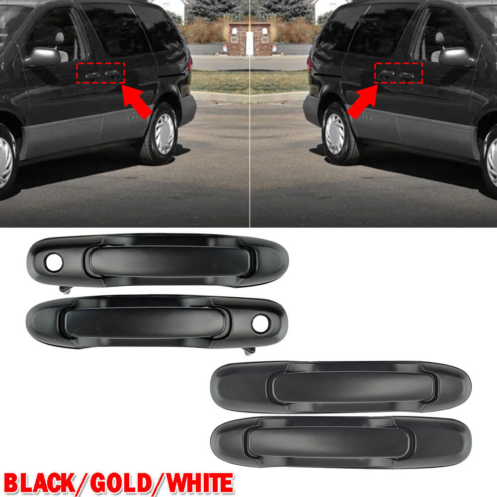 Door Outer Sliding Handle Rear /Front Right or Left Side For 35855 Sienna Toyota