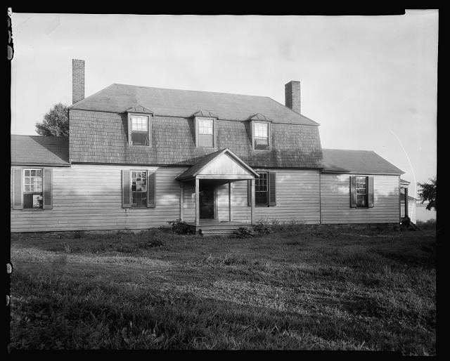 Photo:Barretts Ferry Charles City County Virginia Toma Hund 1930s House