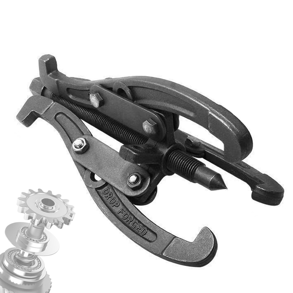 3 Jaw Gear Bearing Puller Tool Pilot Bushing Remover Extractor Auto Motorcycle