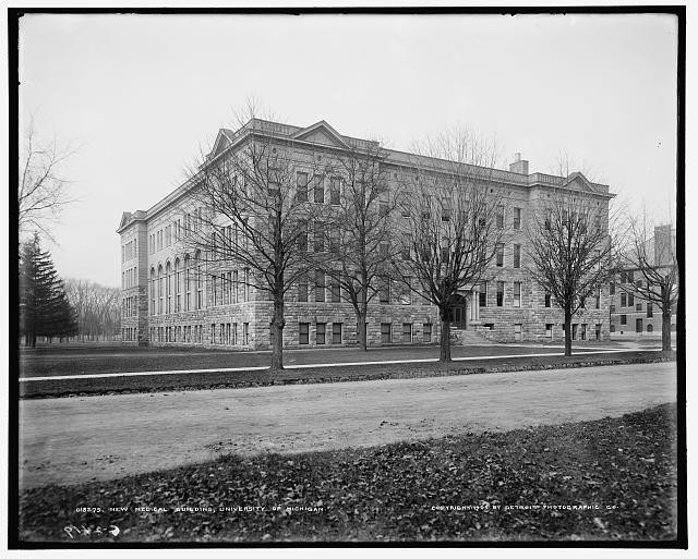 Photo:Ann Arbor Michigan University of Michigan New Medical Building c1905
