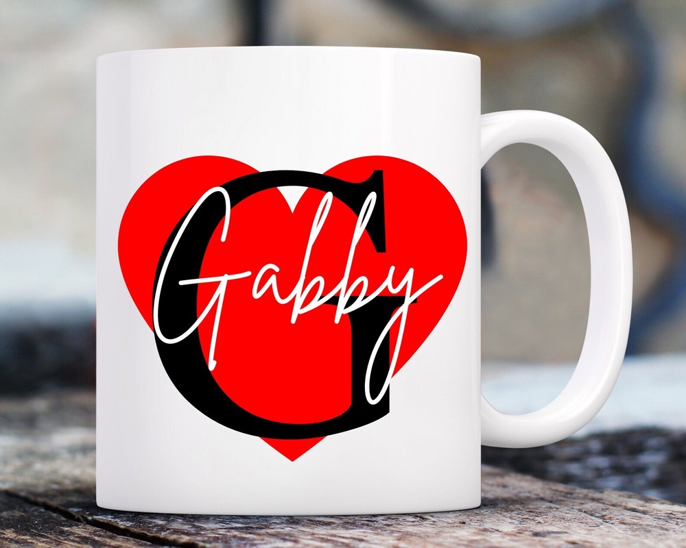 Custom Valentine's Day Mug - Personalized Vday Gift Idea