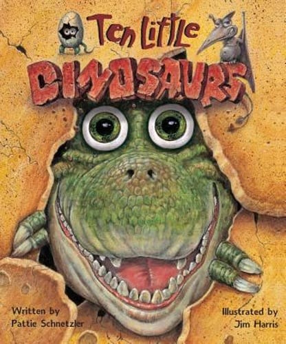 Ten Little Dinosaurs by Pattie Schnetzler: Used