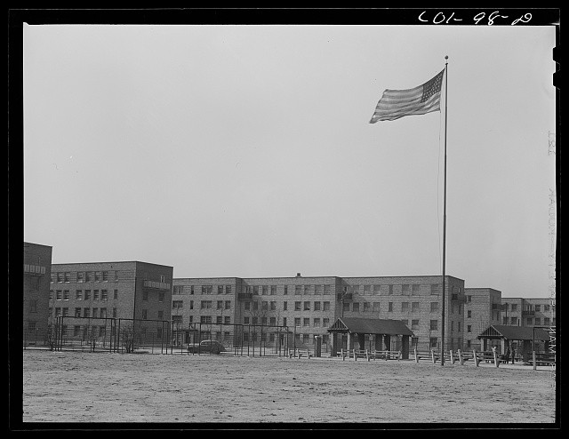 Chicago Illinois Ida B. Wells Housing Project 1942 Madden Park Ballfield