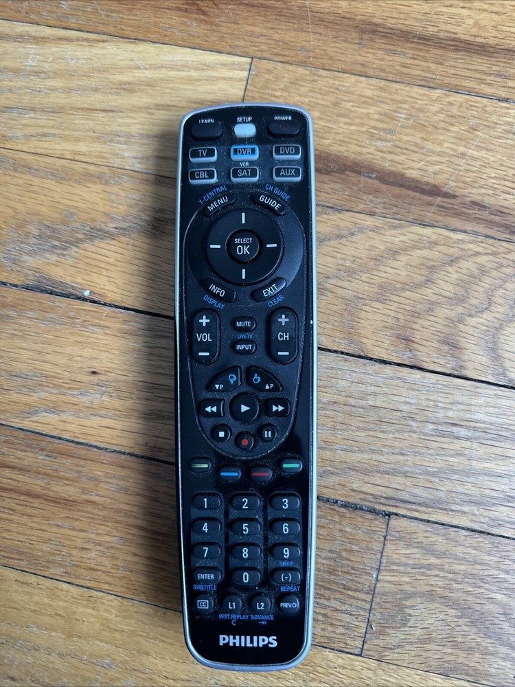 Philips SRP5106/27 Universal 3D Remote for DVR HD LED 7-in-1 Control