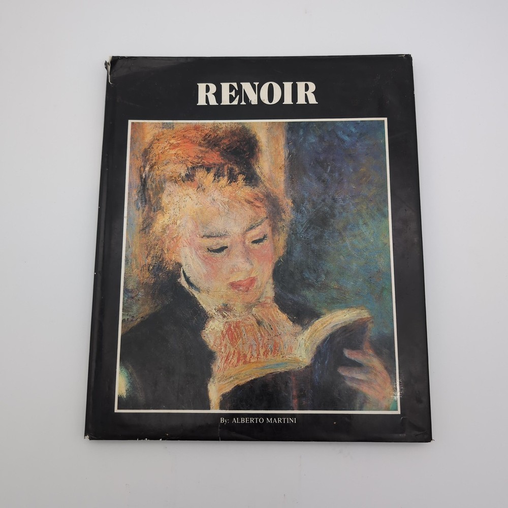 Renoir Alberto Martini 1978 Hardcover Art Biography Avenel Vintage Italy DJ