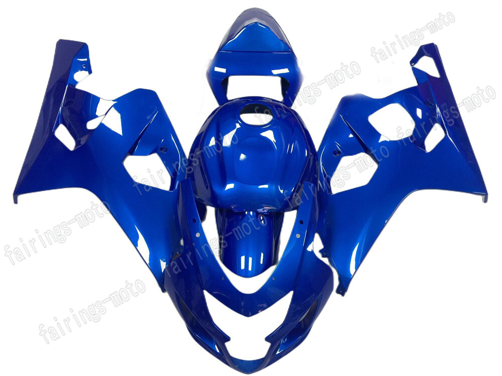 Fairing Blue Injection Plastic Fit for 2004 2005 GSX-R 600 750 K4 New Body Work