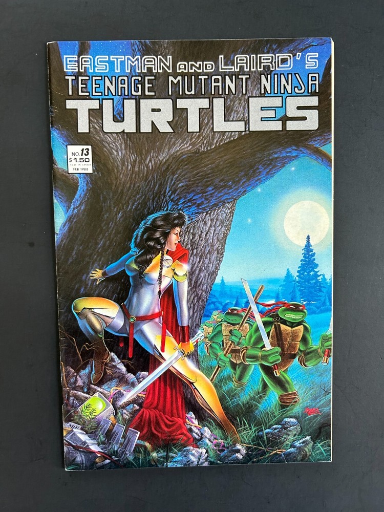 Teenage Mutant Ninja Turtles 13 (1988) - 1st Jhanna - Mirage - See Pics!