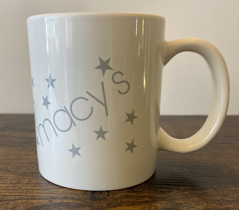 macy’s Coffee Mug Department Store Vintage Retro