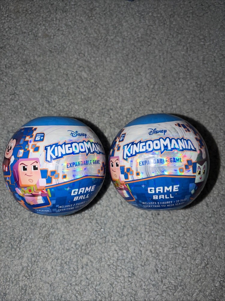 (2) Funko Disney Kingdomania Expandable Game Ball