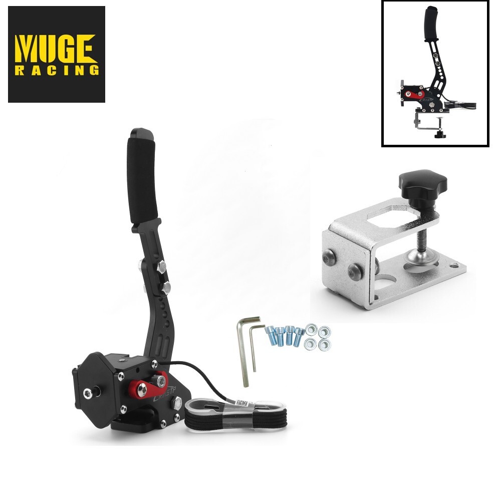 Black PC USB Handbrake SIM +Clamp for Racing Games T500 G27/G29 FANATECOSW