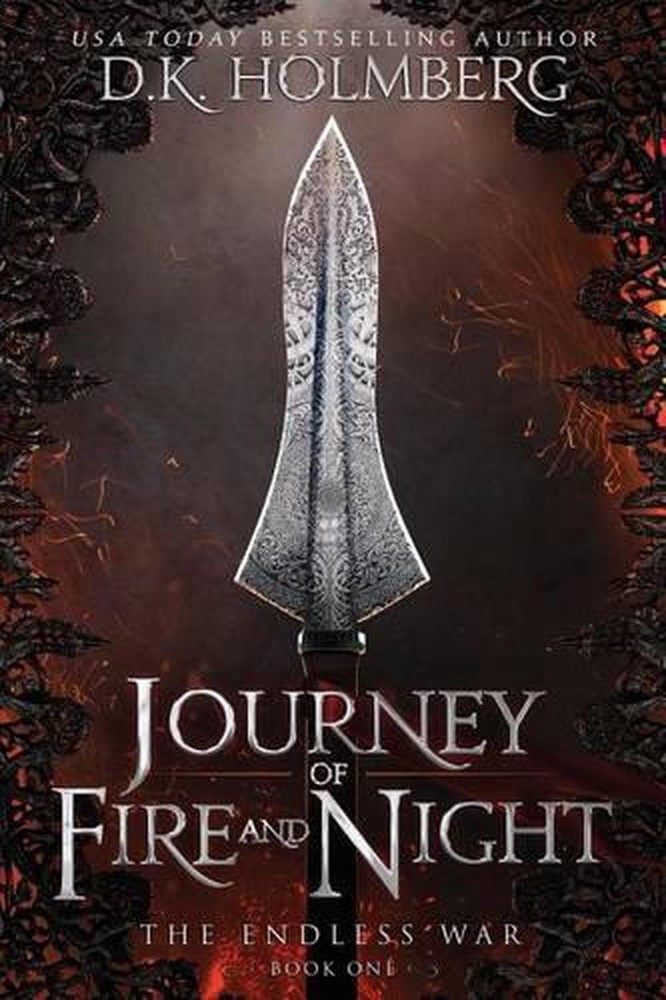 Journey of Fire and Night by D.K. Holmberg (English) Paperback Book