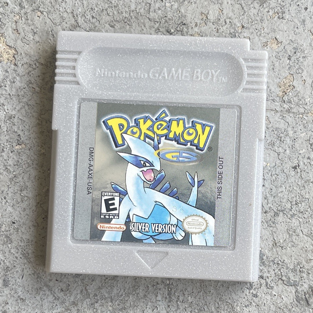 Nintendo Pokemon Silver Version for Game Boy NTSC-U/C RPG E Everyone