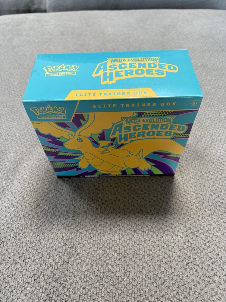 Pokemon Ascended Heroes - ETB Elite Trainer Box - Brand New (Sealed)