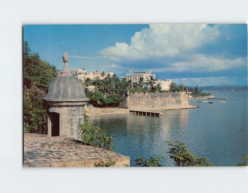 Postcard La Fortaleza Governor's Residence San Juan Puerto Rico