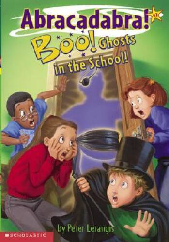 Boo! Ghosts in School (Abracadabra, No.2) - Paperback By Lerangis, Peter - GOOD-image