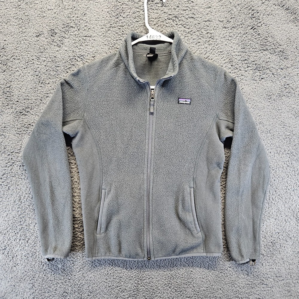 Patagonia Radiant Flux Jacket Kids 2XL Gray Full Zip