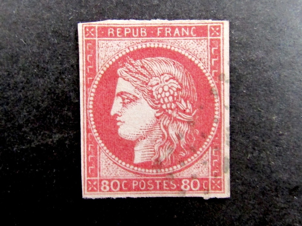 nystamps French Colonies Stamp # 23 Used $140 Y29y1410