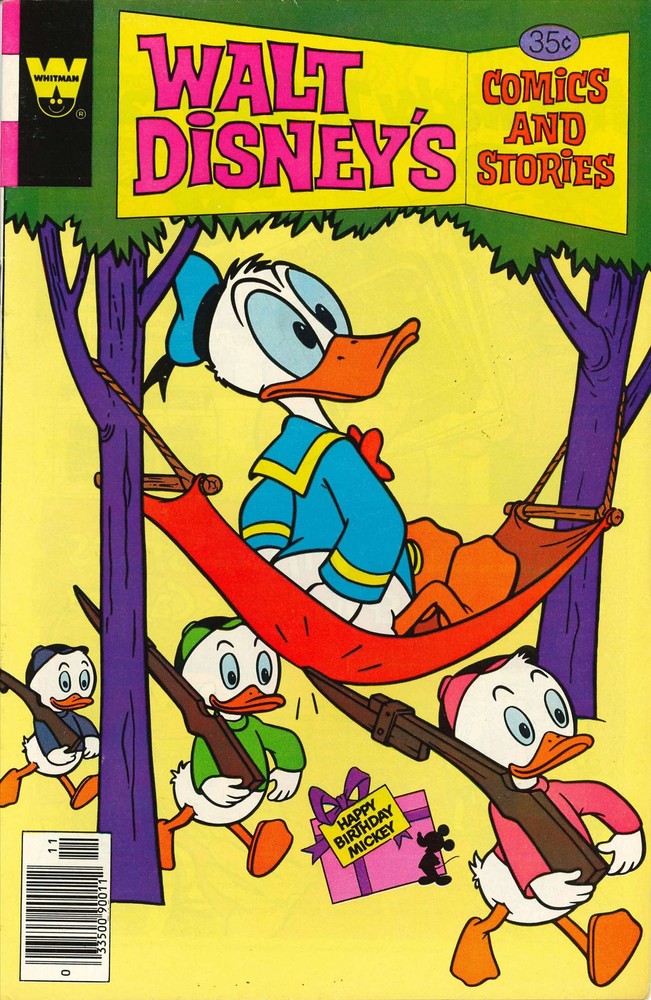 Walt Disneys Comics and Stories 458A FN Gold Key Whitman Donald Duck