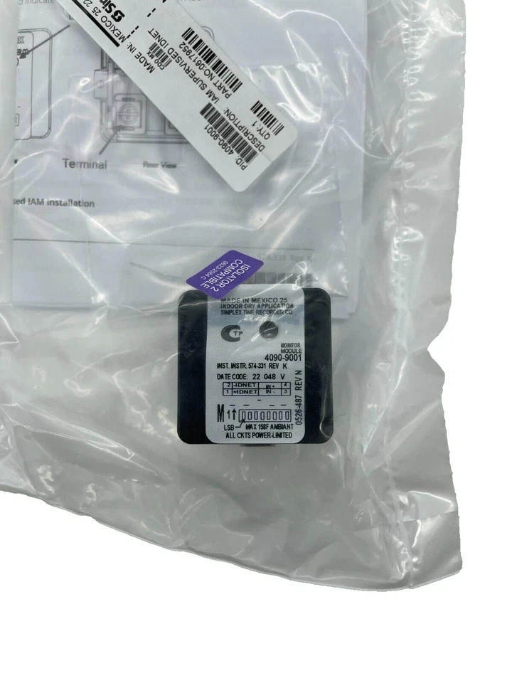 Simplex 4090-9001 Individual Addressable Module - Same Day Shipping (SEALED)