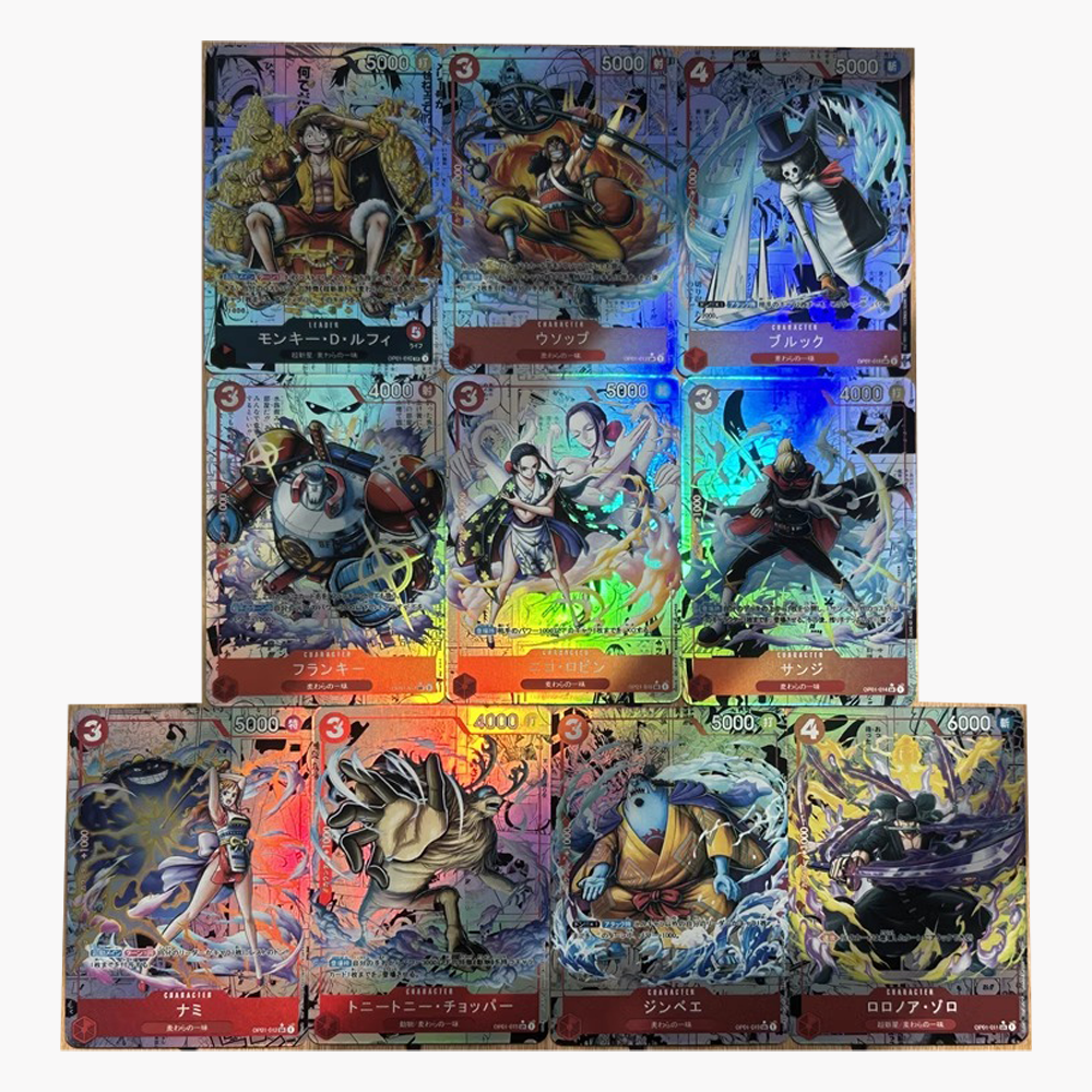 10×One Piece Doujin Card OP Series Goddess Stroy Waifu Custom Holo Foil