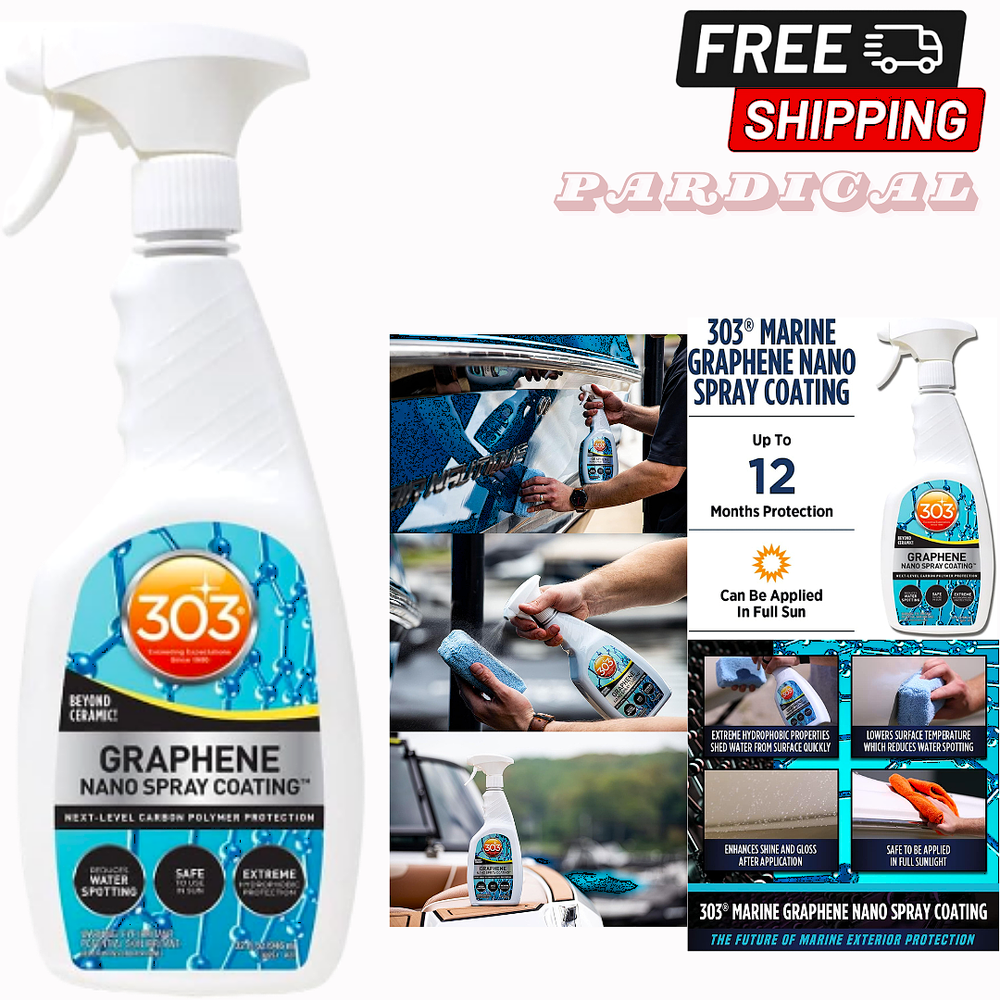 303 Products Marine Graphene Nano Spray Coating, Next Level Protection, 32 Fl Oz