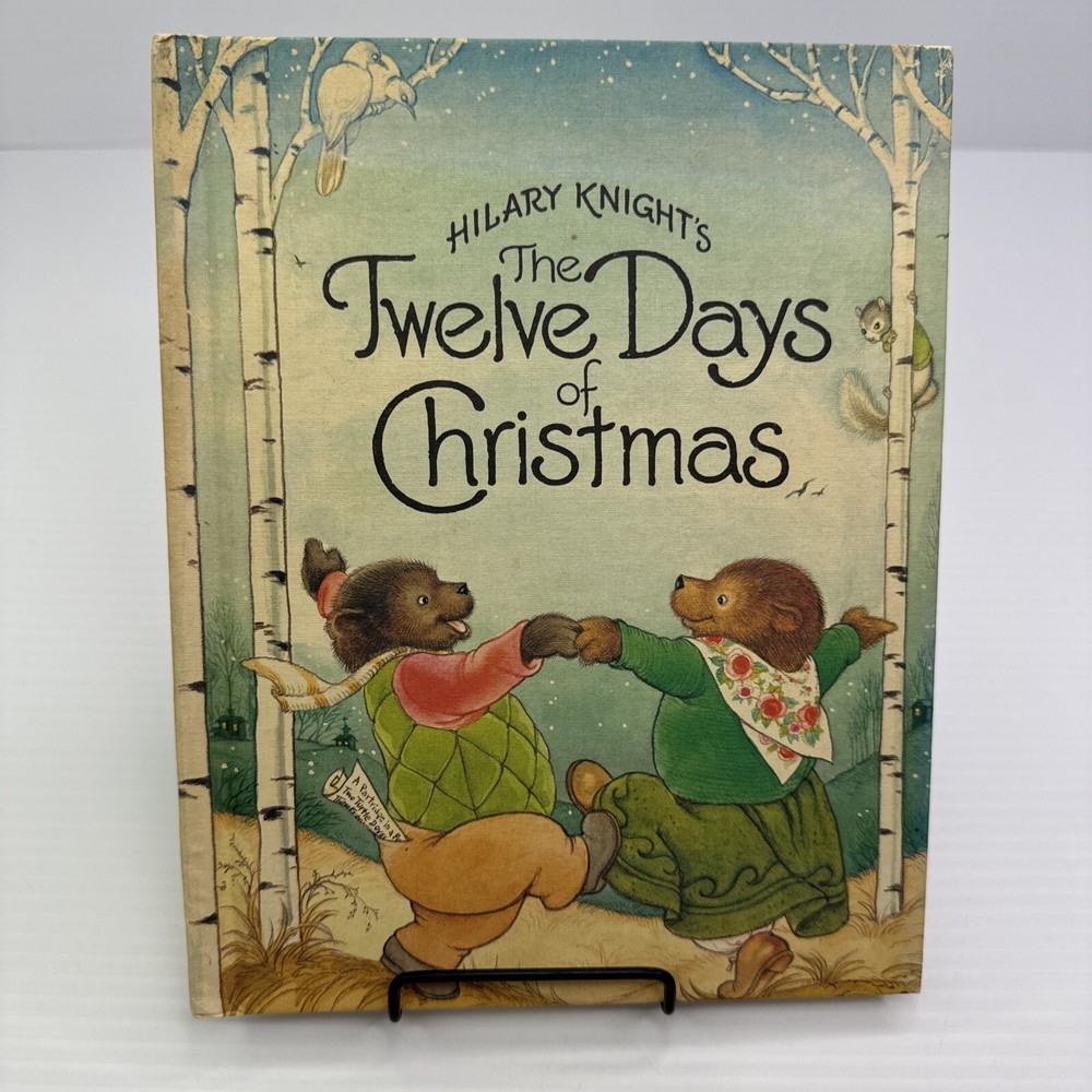 Hilary Knight's The Twelve Days of Christmas 1981 Vintage Christmas Childrens