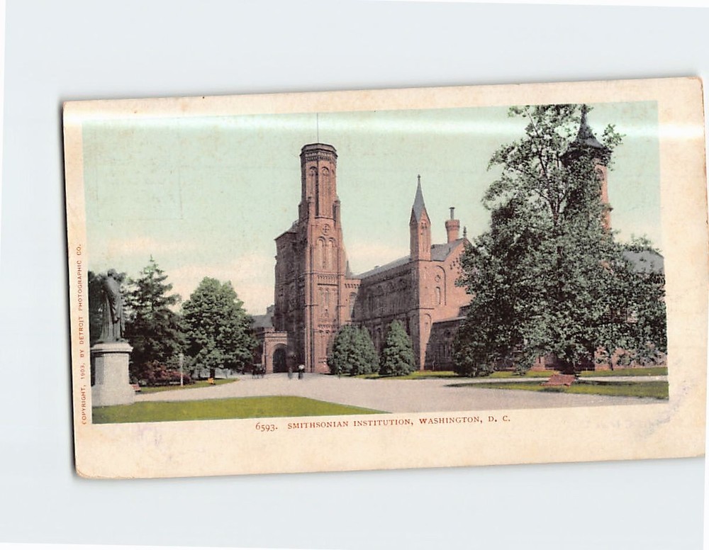 Postcard Smithsonian Institution Washington DC USA