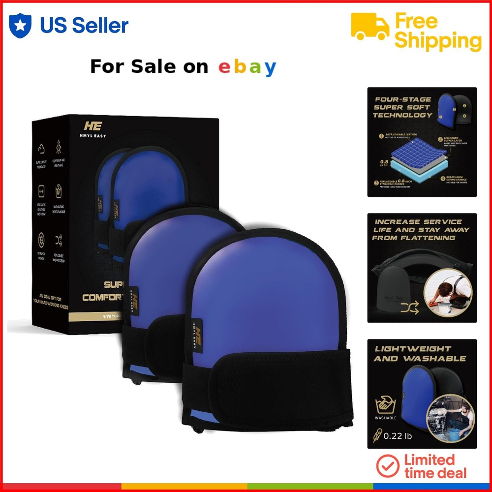 Leather Knee Pads Replacement Inner Cushion for Gardening Construction Work  