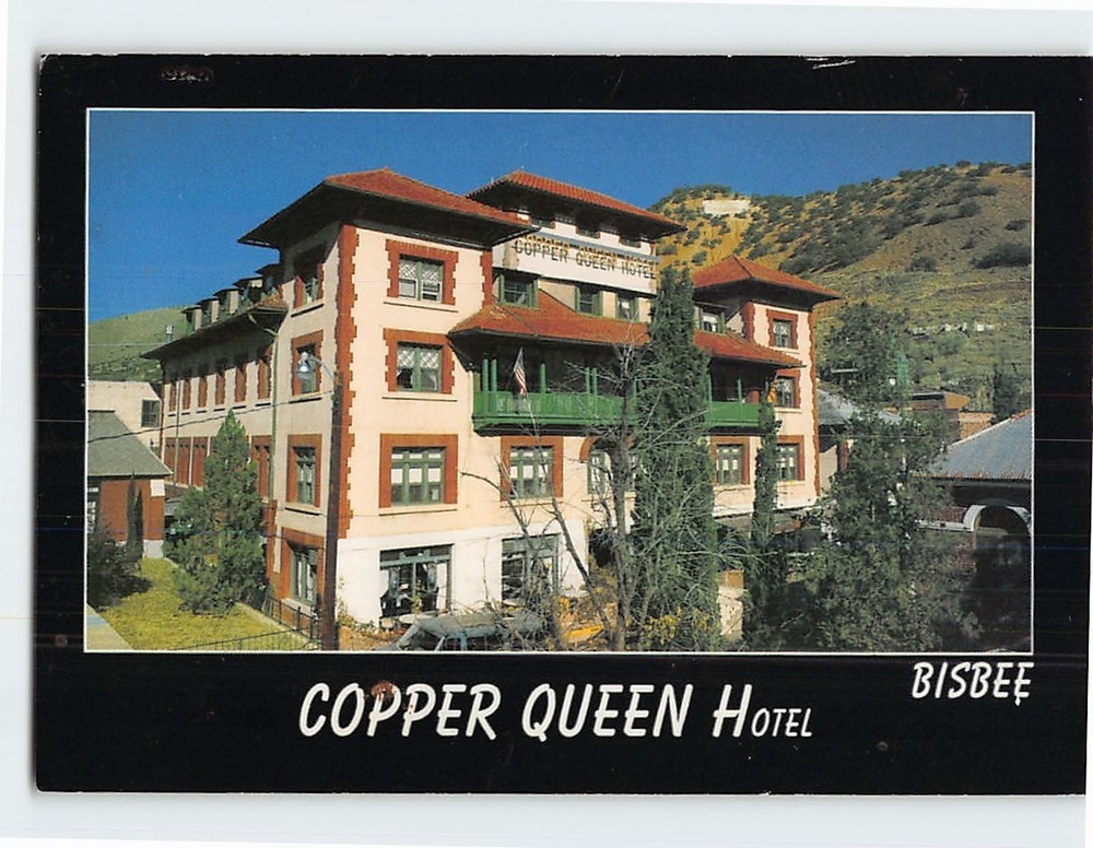 Postcard Copper Queen Hotel Bisbee Arizona USA