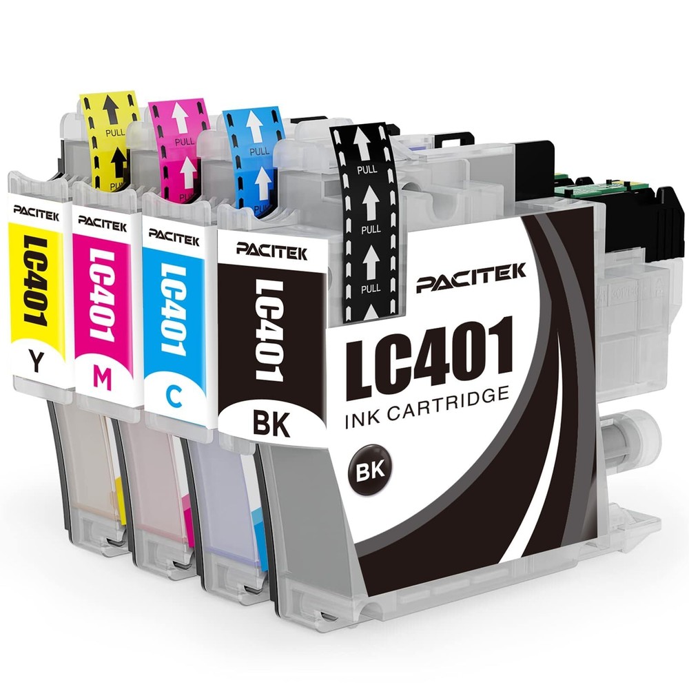 LC401 Ink Replacement for Brother LC401XL LC401 Ink Cartridges Compatible wit...