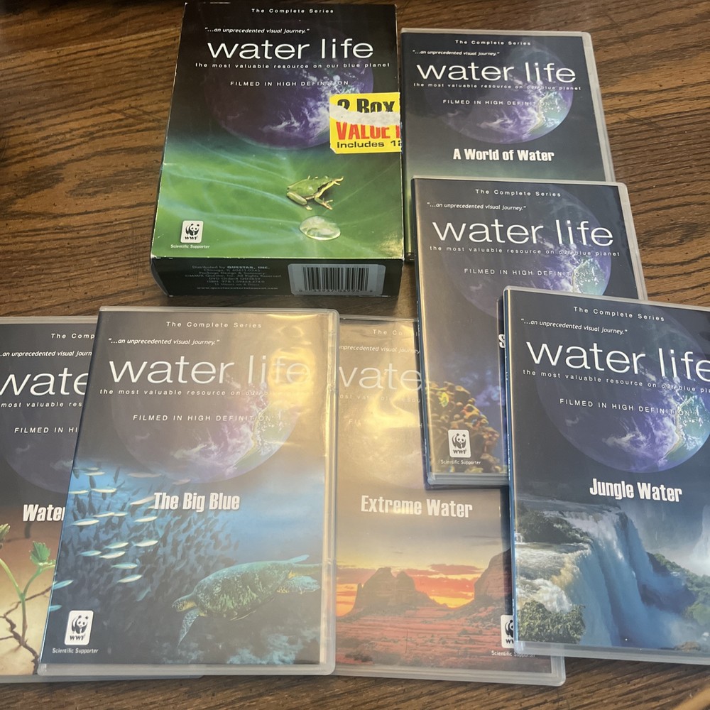 WATER LIFE DVD set - Complete Series - Educational - Science Homeschool