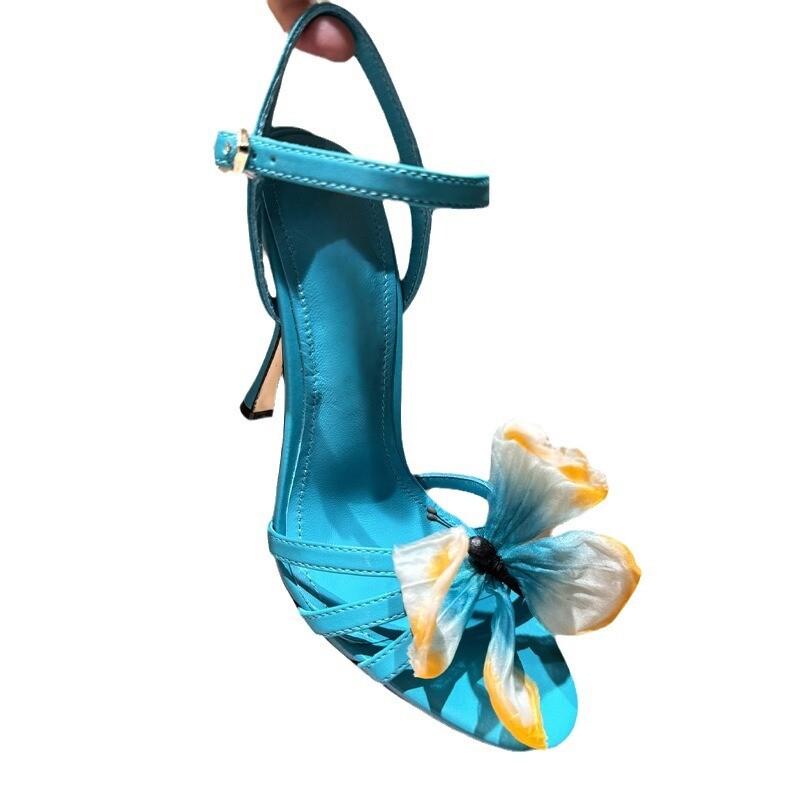 Summer Women's Strappy Peep Toe Gladiator Stiletto Sandals High Heels