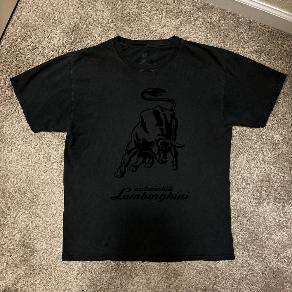 Lamborghini T-Shirt Made in USA, Sizes S to 5XL