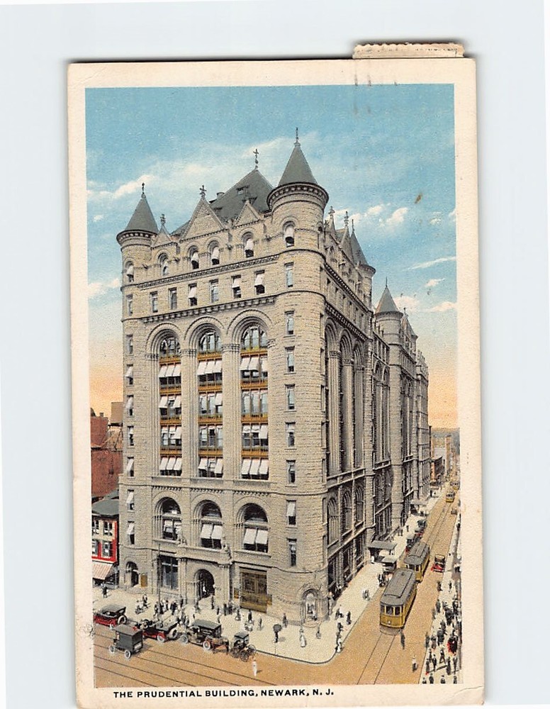 Postcard The Prudential Building, Newark, New Jersey