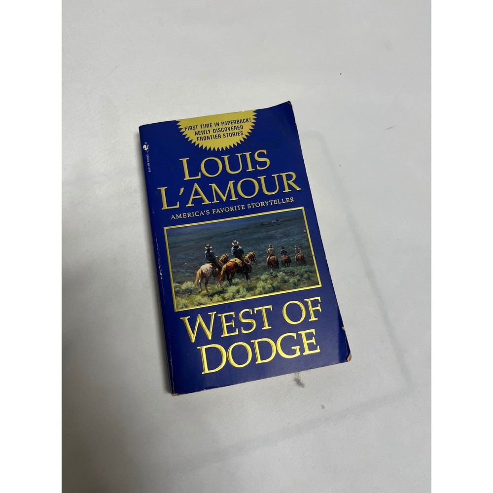 West of Dodge Louis LAmour MassMarket Paperback Frontier Stories Western Fiction