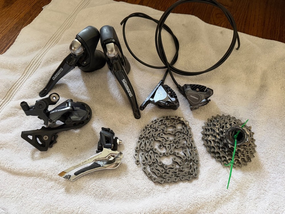 Shimano Ultegra 2x11 Speed Hydraulic Disc Brake Road Groupset