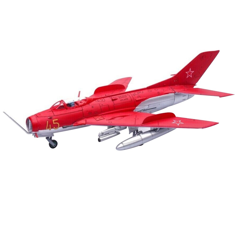 1/72 Scale Diecast Alloy MiG-19 Fighter Aircraft Simulation Military Model