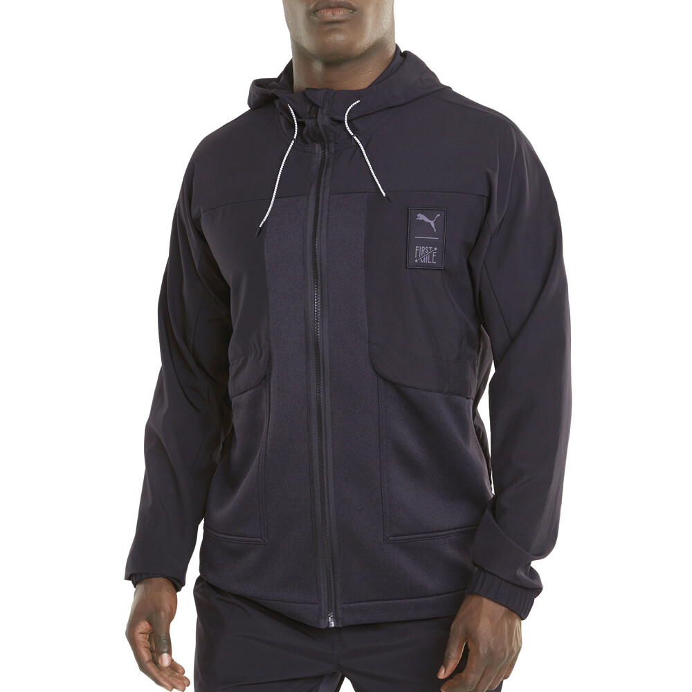 Puma X First Mile Woven FullZip Jacket Mens Size XS  Casual Athletic Outerwear 5