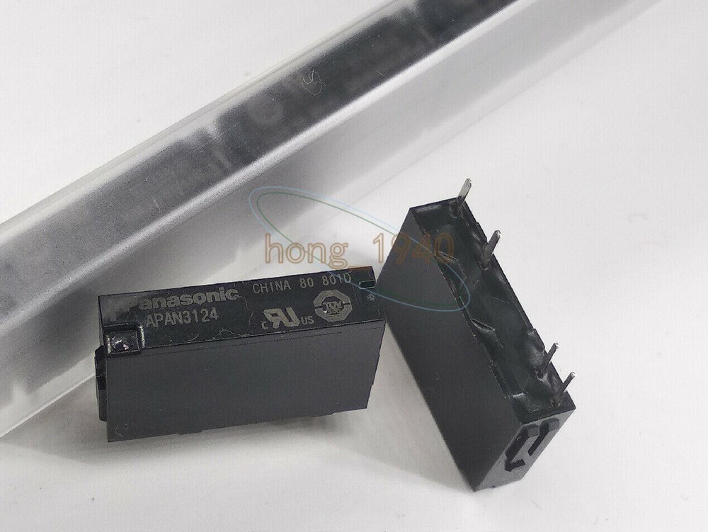 2PCS NEW APAN3124 24VDC Panasonic Power Relay 5A 4 Pins