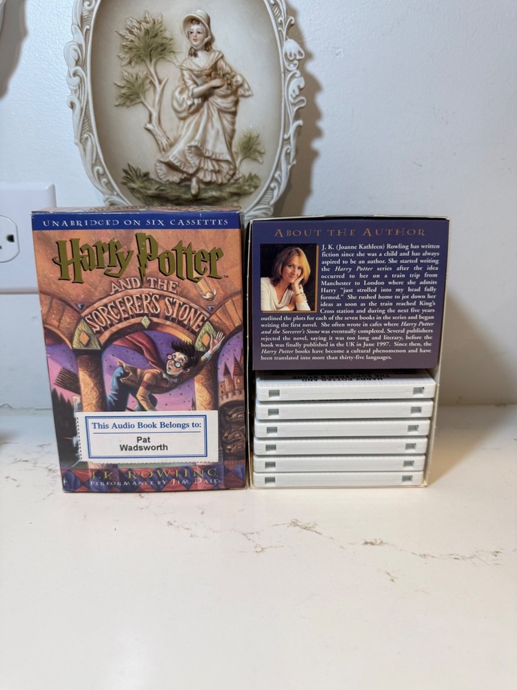 Harry Potter and the Sorcerer's Stone Unabridged Audio Books on Cassette Tape 6