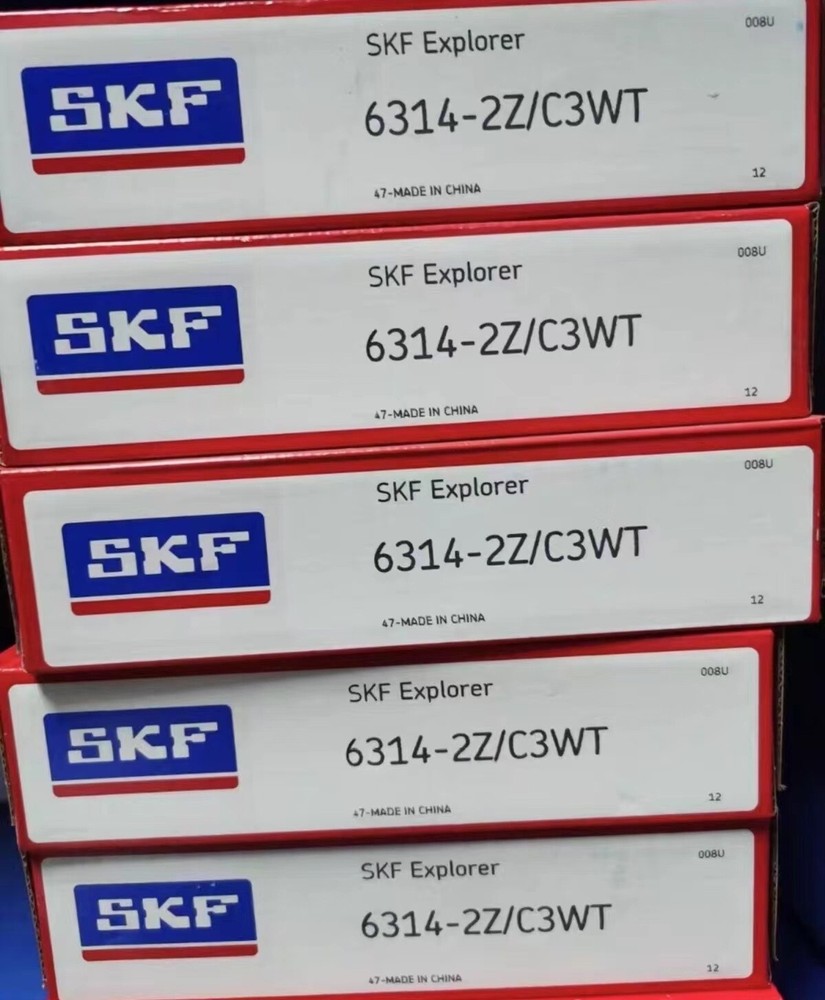 NEW SKF 6314-2Z/C3WT single row deep groove ball bearing 1PCS #NN
