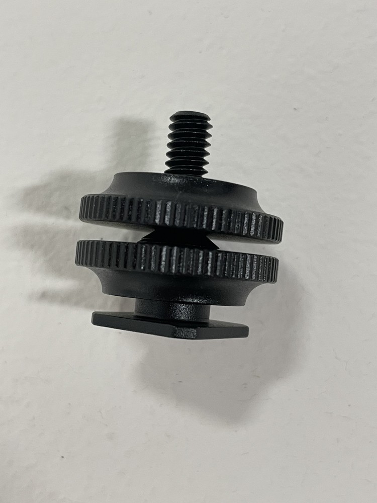 Shoe Mount Adapter for Tripod Camera Hot Shoe Cold Shoe with 1/4 Thread