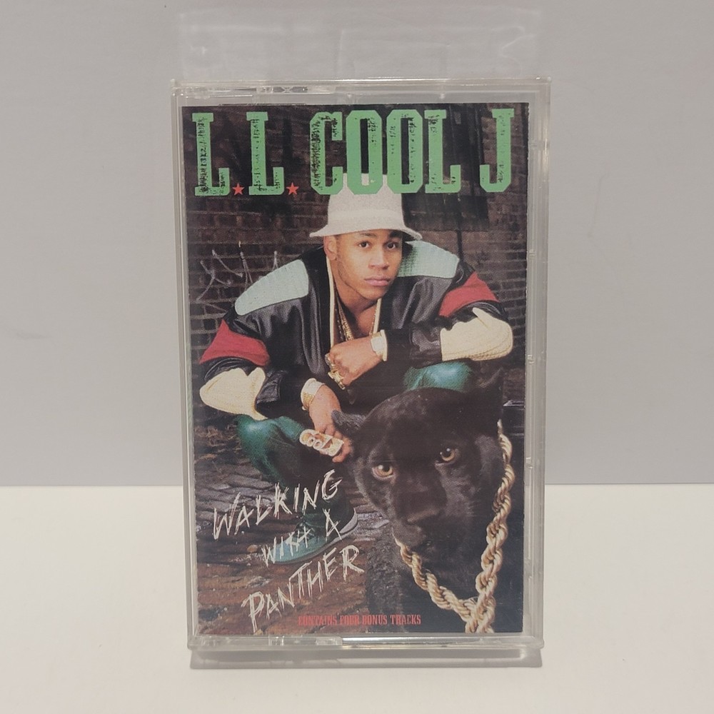 LL Cool J - Walking With A Panther -  Cassette Tape Hip Hop Rap Def Jam