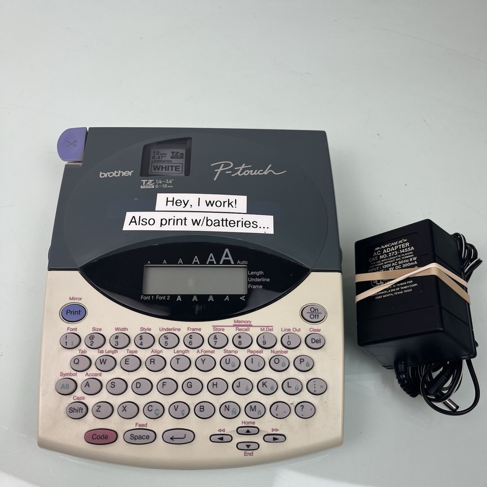 Brother PT-1800 Compact Thermal Label Printer for Home and Office