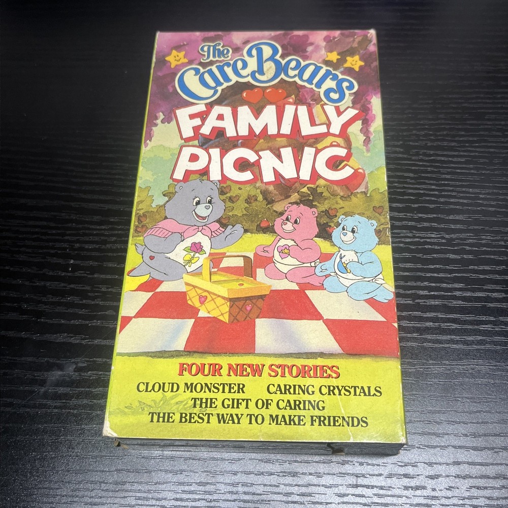 The Care Bears Family Picnic Vintage VHS