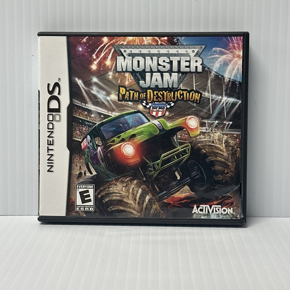 Monster Jam Path Of Destruction Nintendo DS Game Cartridge Only