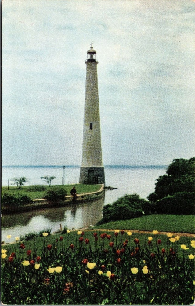 Grand Lake OH-Ohio, Lighthouse At Grand Lake, Vintage Postcard