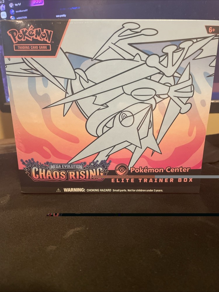 Pokemon TCG Chaos Rising Pokemon Center Elite Trainer Box New Sealed In Hand