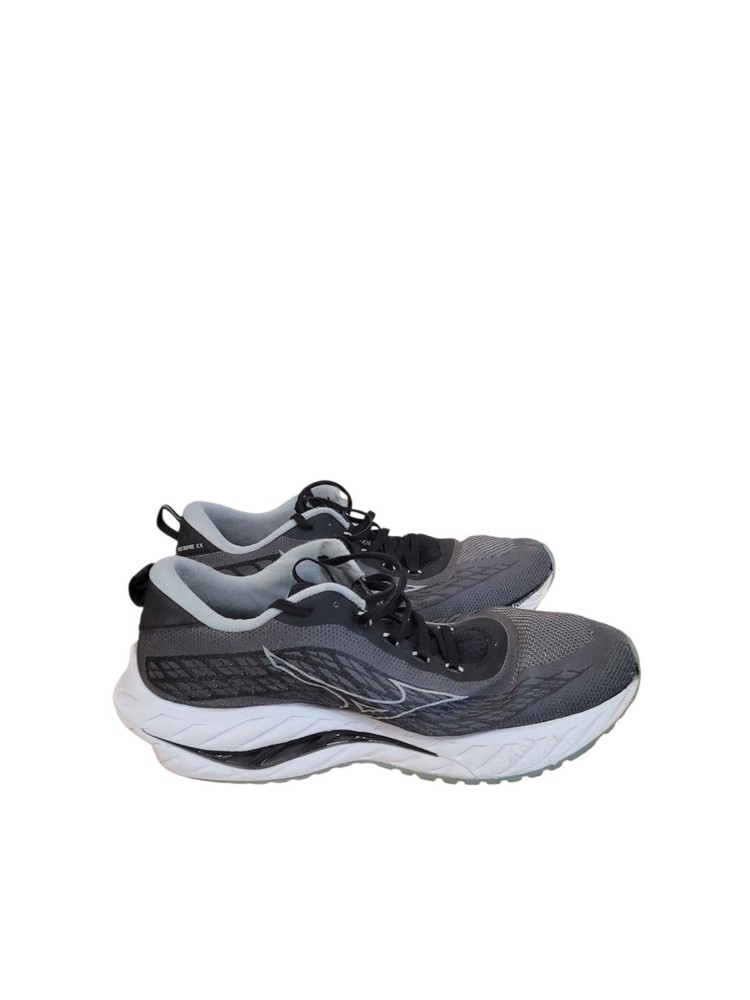 Mizuno Wave Inspire 20 Men's Running Shoes Size 10 Gray Black Sneakers