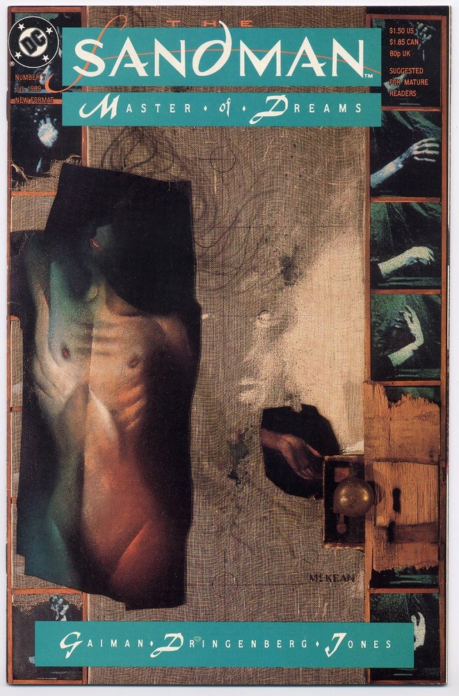 Sandman 7 NM- 9.2 DC 1989 Scarecrow by Dave McKean Rare Comic